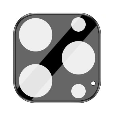 3x Szkło + szybka na aparat BIZON Clear 2 Pack do iPhone 15 Pro