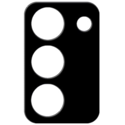 Szkło na aparat Bizon Glass Lens dla Galaxy S20 FE, 2 sztuki