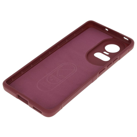 Pancerne etui Bizon Case Tur do Oppo Reno10 5G, ciemnofioletowe