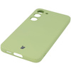 Etui Bizon Case Silicone Sq do Galaxy S23 Plus, jasnozielone