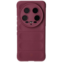 Pancerne etui Bizon Case Tur do Xiaomi 14 Ultra, ciemnofioletowe