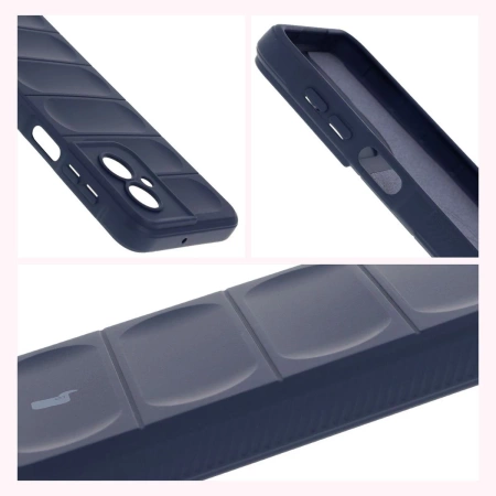 Pancerne etui Bizon Case Tur do Motorola Moto G55 5G, granatowe