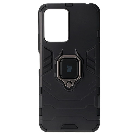 Etui Bizon Case Armor Ring do Xiaomi POCO X5 / Redmi Note 12 5G, czarne