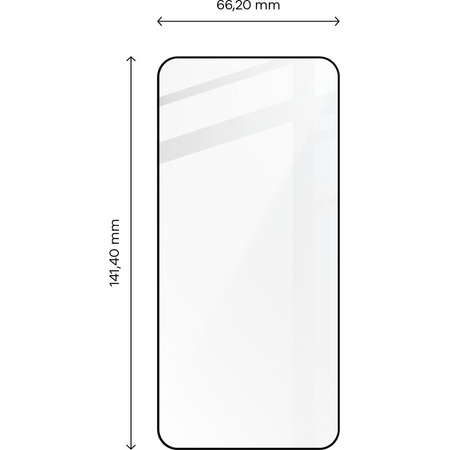 Szkło hartowane Bizon Glass Edge 2 do Galaxy S23, czarne