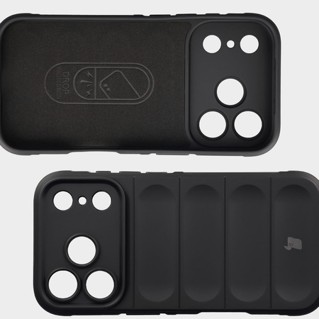 Pancerne etui Bizon Case Tur do iPhone 17 Pro, czarne