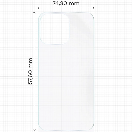 Folia hydrożelowa na tył Bizon Glass Hydrogel Back do iPhone 14 Pro Max, 1 sztuka
