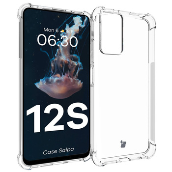 Elastyczne etui Bizon Case Salpa do Xiaomi Redmi Note 12S, przezroczyste