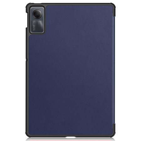 Etui Bizon Case Tab Croc do Xiaomi Redmi Pad SE, granatowe