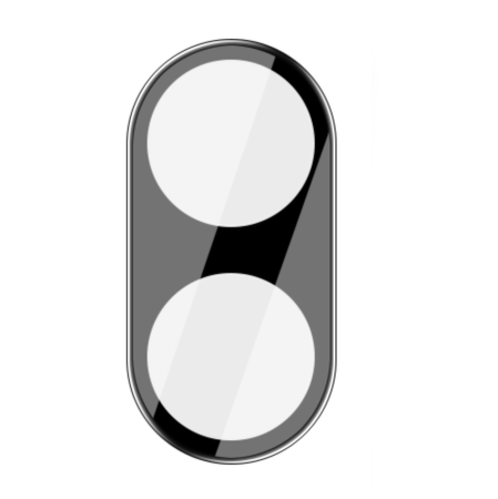 Szkło na aparat Bizon Glass Lens do Oppo A38 4G, 2 sztuki