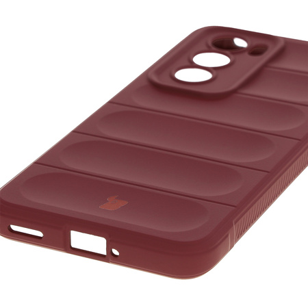 Pancerne etui Bizon Case Tur do Oppo Reno 12, ciemnofioletowe