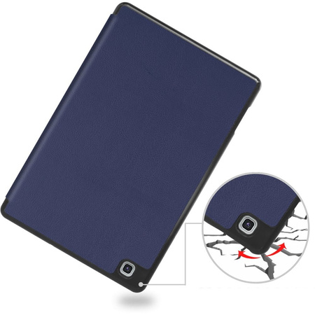 Etui Bizon Case Tab Lizard do Galaxy Tab S6 Lite 2024/2022/2020, granatowe