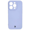 Etui Bizon Case Silicone do Apple iPhone 15 Pro, jasnofioletowe