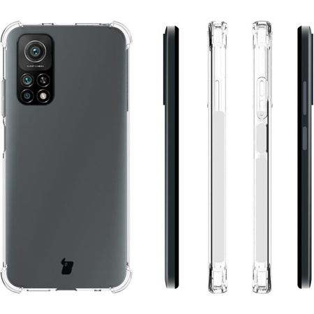 Etui + 2x szkło + obiektyw Bizon Case Clear Pack Xiaomi do Redmi Note 11S 4G, przezroczyste
