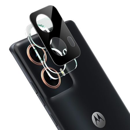 Szkło na aparat Bizon Glass Silk Lens do Motorola Moto G85 5G, 2 sztuki