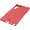Etui Bizon Case Silicone Sq do Samsung Galaxy S23 Ultra, brudny róż