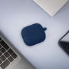 Silikonowe etui z karabińczykiem Bizon Case Headphone Silicone do Galaxy Buds 3/3 Pro, ciemnoniebieskie