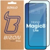 Szkło hartowane Bizon Glass Edge 2 do Honor Magic8 Lite, czarna ramka