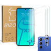 3x Szkło + szybka na aparat BIZON Clear 2 do Galaxy S23