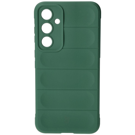 Pancerne etui Bizon Case Tur do Galaxy A35 5G, ciemnozielone