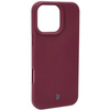 Silikonowe etui Bizon Soft Case do iPhone 16 Pro Max, ciemnofioletowe