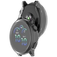 Etui z osłoną ekranu Bizon Case Watch Felipe do Garmin Vivoactive 6, przeźroczyste