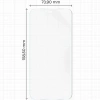 Folia matowa Bizon Glass Film Sun Duo do Galaxy A36 5G, 2 sztuki