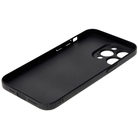 Etui Bizon Case Łupka do iPhone 14 Pro Max, czarne