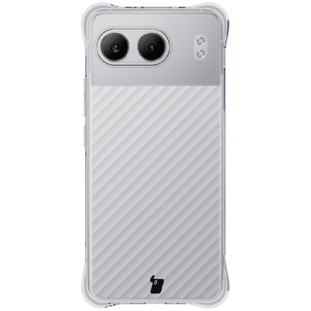 Etui + 2x szkło Bizon Case Clear Pack do OnePlus Nord 4, przezroczyste