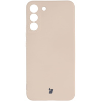 Etui Bizon Case Silicone do Galaxy S22 Plus, jasnoróżowe