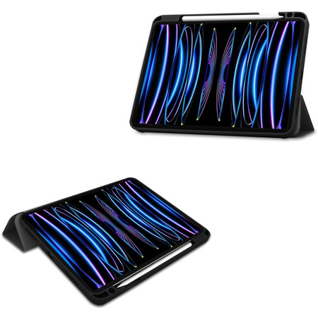 Etui Bizon Case Tab Lizard do Apple iPad Pro 11 2022/2021/2020/2018, czarne