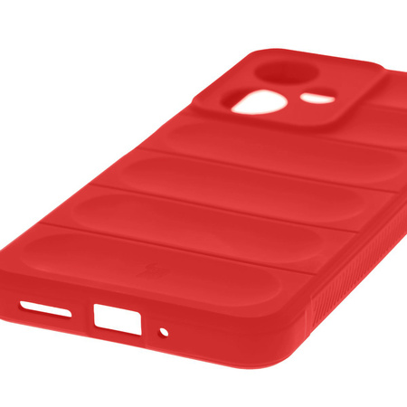 Pancerne etui Bizon Case Tur do Xiaomi Redmi 13C 5G, czerwone