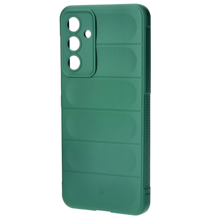 Pancerne etui Bizon Case Tur do Galaxy M55 5G, ciemnozielone
