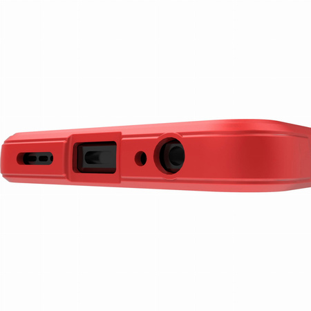 Pancerne etui Bizon Case Tur do Xiaomi Poco M5s / Xiaomi Redmi Note 10 / 10s, czerwone