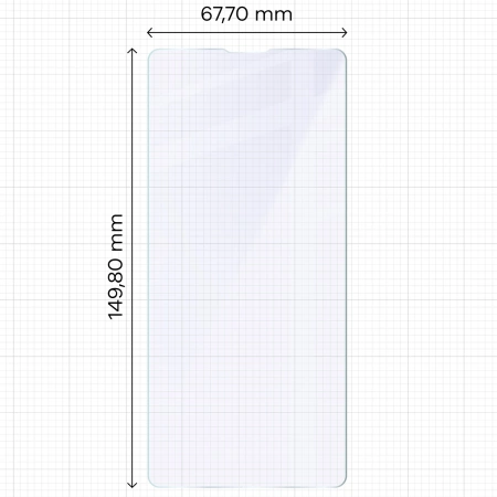 Elastyczne szkło hybrydowe Bizon Glass Mule do Sony Xperia 10 VII