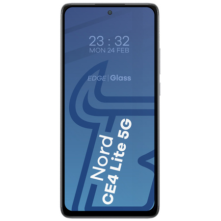 Szkło hartowane Bizon Glass Edge 2 do OnePlus Nord CE4 Lite 5G, czarne
