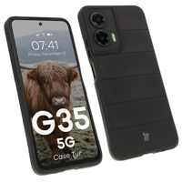 Pancerne etui Bizon Case Tur do Motorola Moto G35 5G, czarne