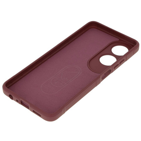 Pancerne etui Bizon Case Tur do Oppo A60 4G, ciemnofioletowe
