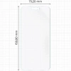 Folia matowa Bizon Glass Film Sun do iPhone 17 Pro Max, 1 sztuka
