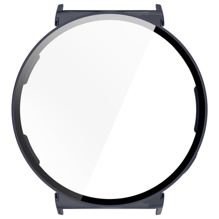 Etui ze szkłem do zegarka Bizon Case+Glass Watch do Huawei Watch GT 5 41 mm, niebieskie