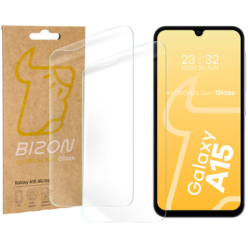 Folia matowa Bizon Glass Hydrogel Sun do Galaxy A15 5G / 4G, 2 sztuki