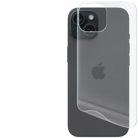 Folia hydrożelowa na tył Bizon Glass Hydrogel Back do iPhone 15, 1 sztuka