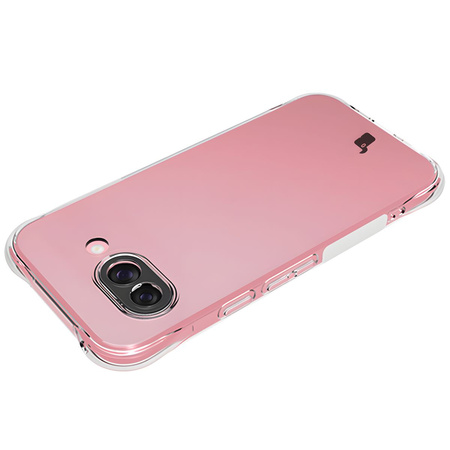 Elastyczne etui Bizon Case Salpa do Google Pixel 9a, przezroczyste