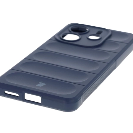 Pancerne etui Bizon Case Tur do Xiaomi Redmi Note 14 4G, granatowe