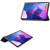 Etui Bizon Case Tab Croc do Lenovo Tab P12 Pro, granatowe