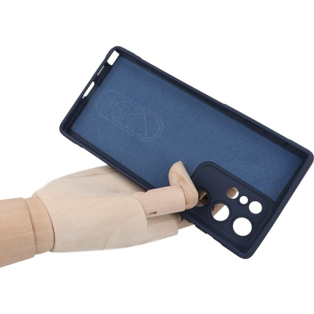 Pancerne etui Bizon Case Tur do Galaxy S22 Ultra, granatowe