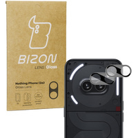 Szkło na aparat Bizon Glass Silk Lens do Nothing Phone (2a), 2 sztuki