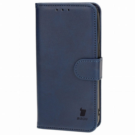 Etui z klapką Bizon Case Pocket do iPhone 13, granatowe