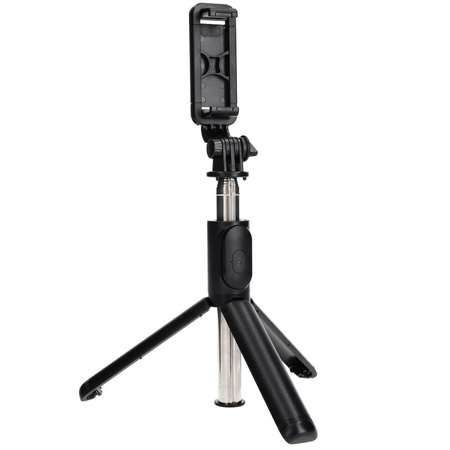 Kijek do selfie / tripod z pilotem Bizon Accessories Selfie Simple, czarny