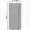 Prywatyzujące szkło hybrydowe Bizon Glass Mule Shadow do Galaxy A55 5G, matowe