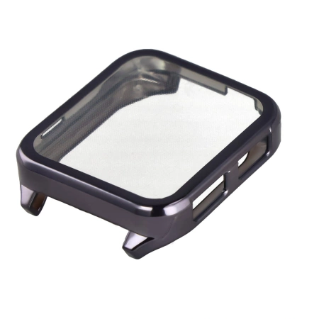 Etui z osłoną ekranu Bizon Case Watch Felipe do Garmin Venu X1, szare